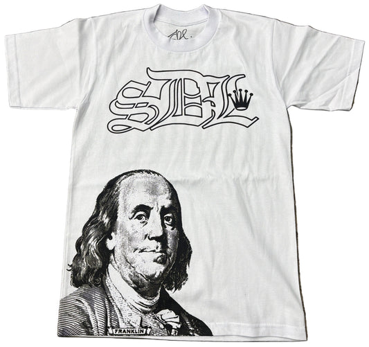 Skys Da Limit Classic Benjamin Tee White