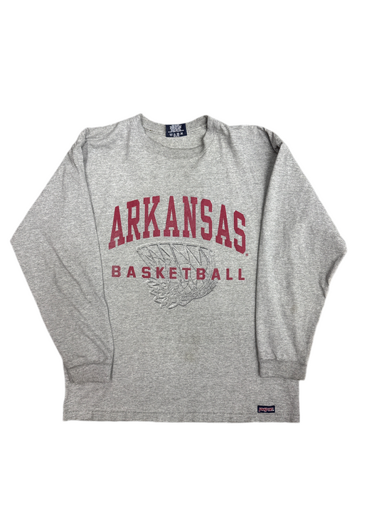 1990's Arkansas Razorbacks Basketball Long Sleeve