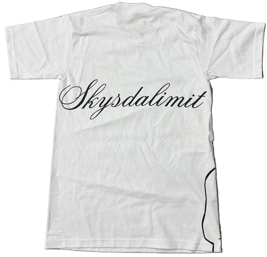 Skys Da Limit Classic Scarface Tee White