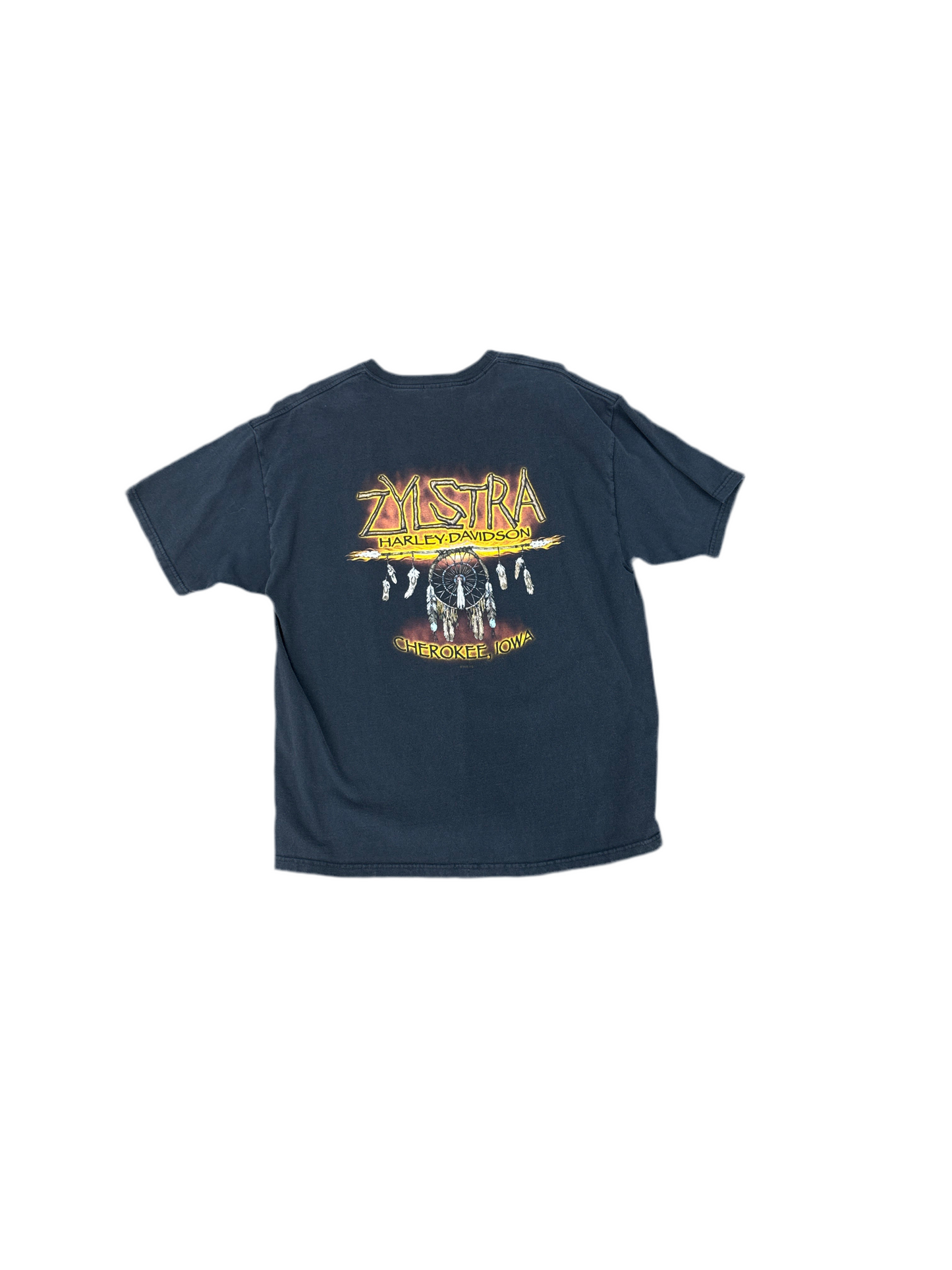 2000's Cherokee Harley Davidson Tee