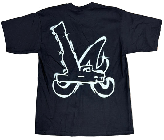 Skys Da Limit Black/White Shiny Glock A's Tee