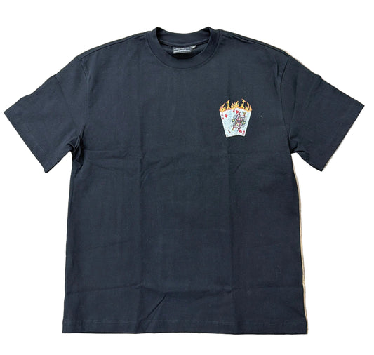 4th Quarter Black Winning Hand Tee