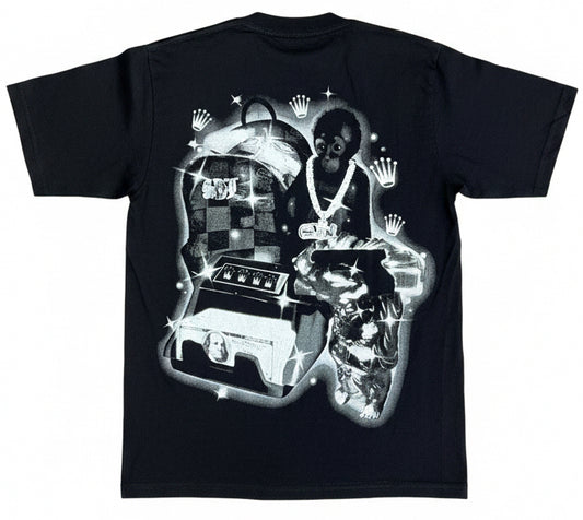 Skys Da Limit Black Chimp Tee