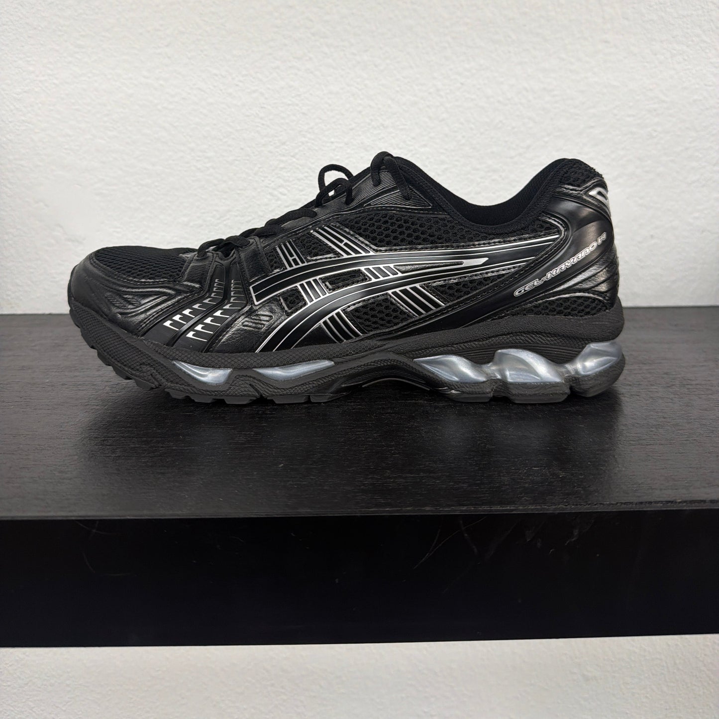 Preowned ASICS Gel-Kayano 14 Black Pure Silver