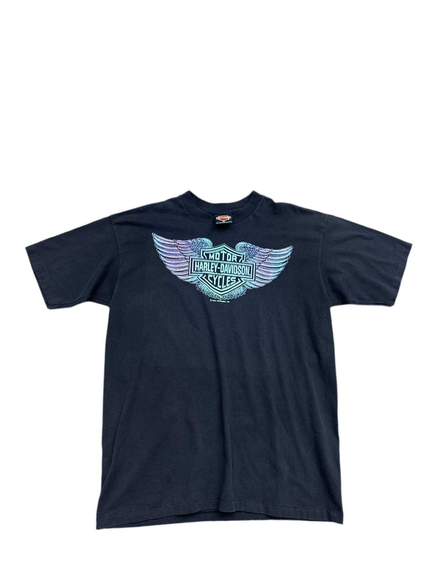 1990 Holobek Harley Black Tee
