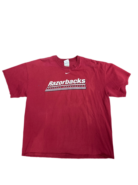 2000’s Arkansas Razorbacks Nike Center Swoosh Tee