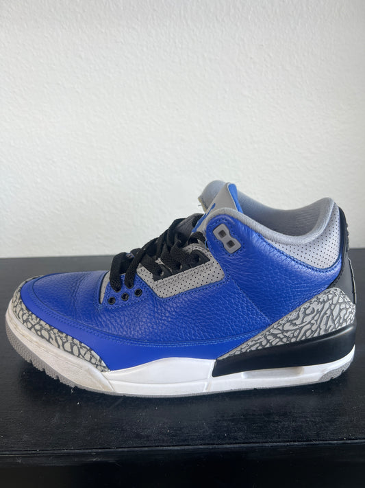Jordan 3 Retro Varsity Royal Cement