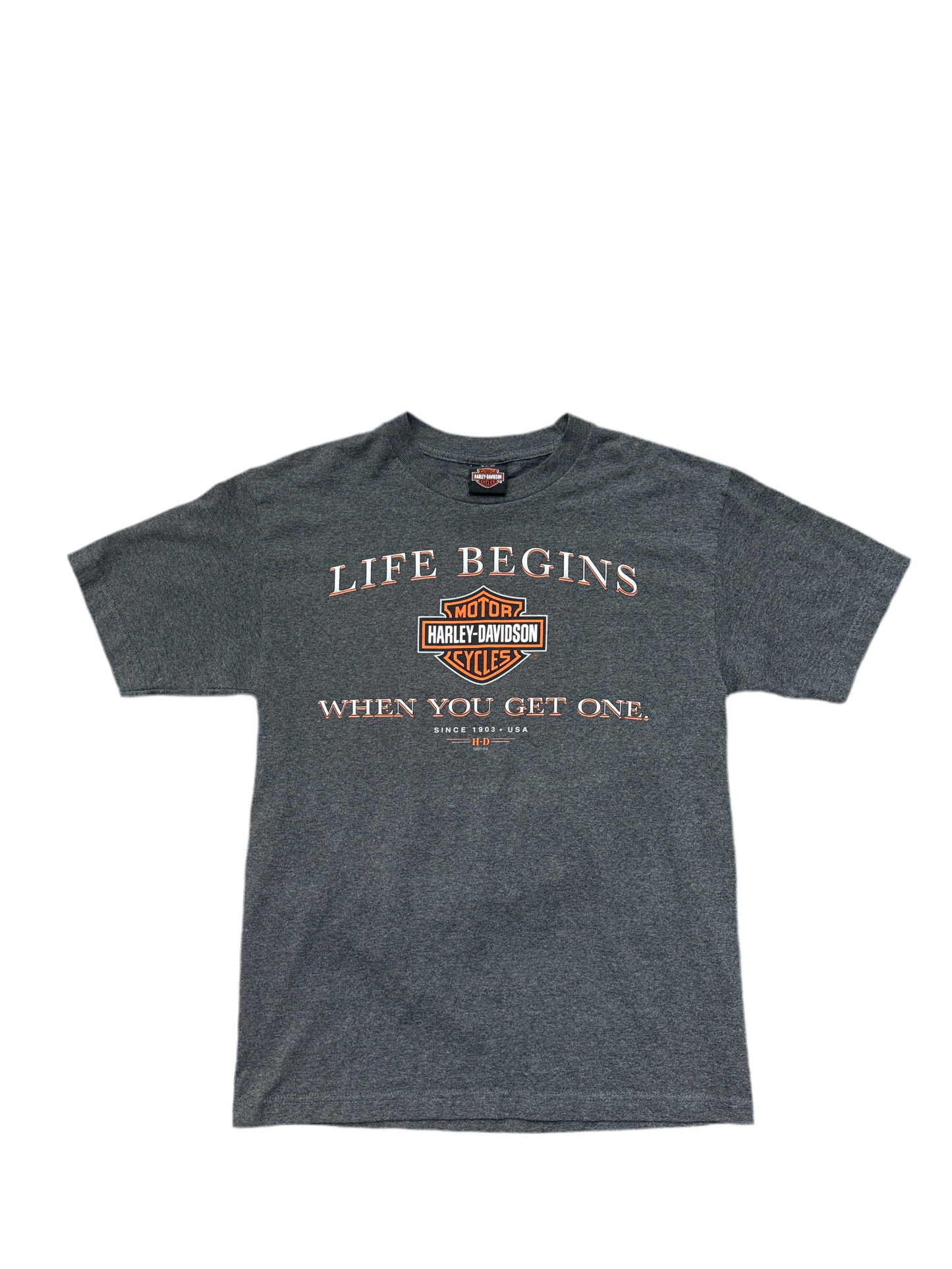 Harley Life Begins When you get one Tee
