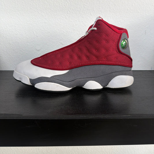 Preowned Jordan 13 Retro Gym Red Flint Grey