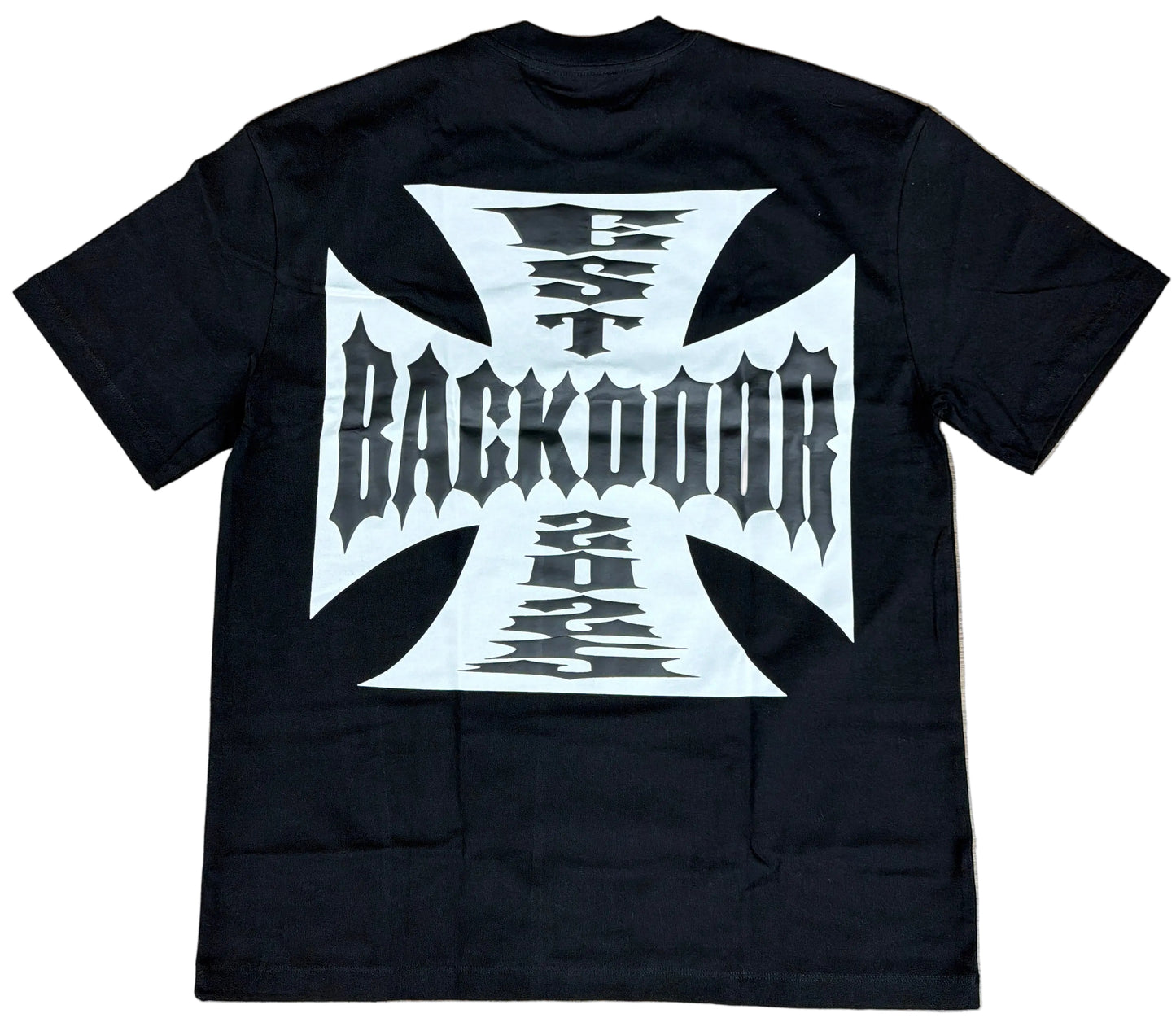 The Backdoor Biker Tee Black