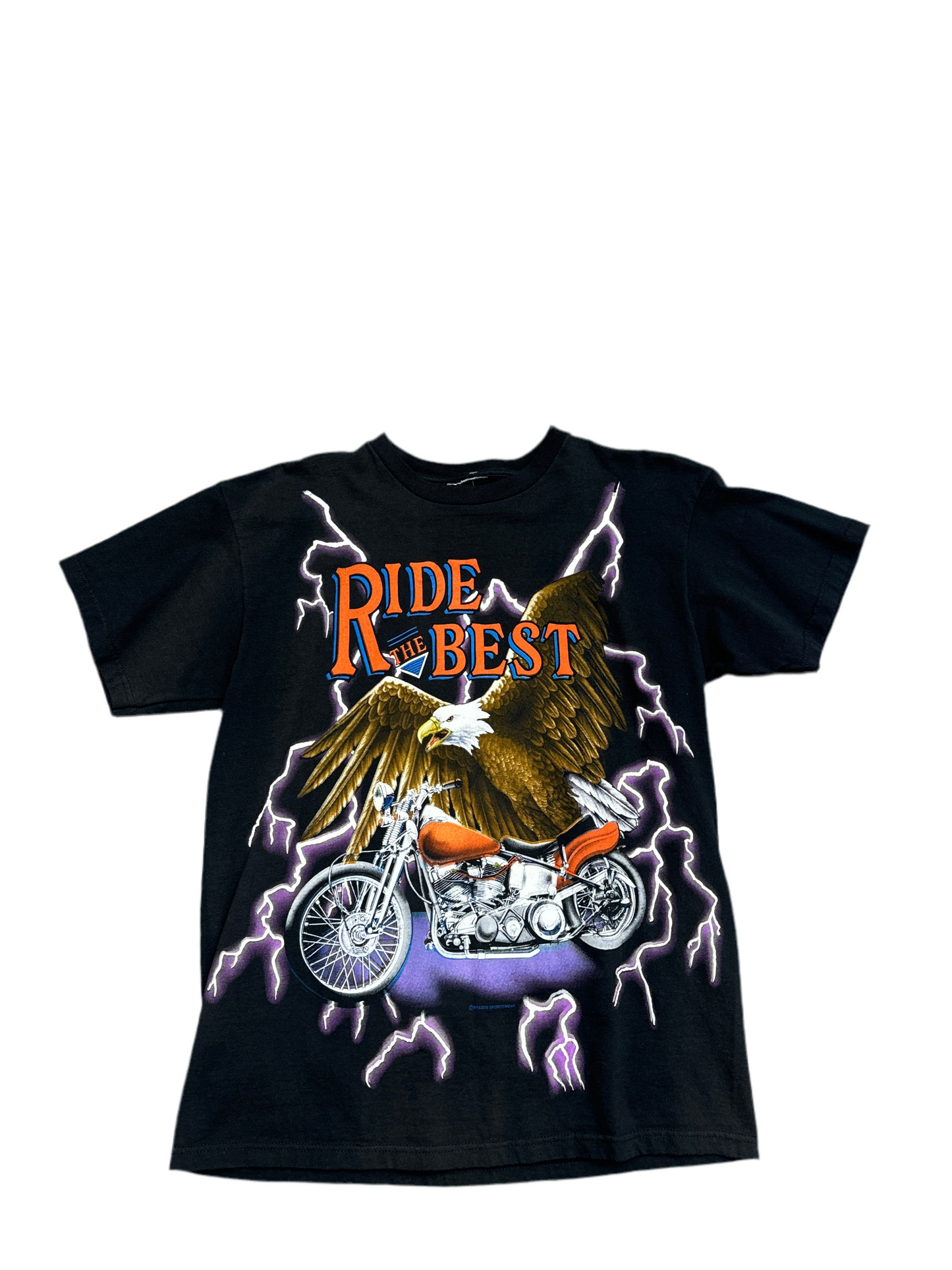 1990's Ride the Best American Thunder Tee