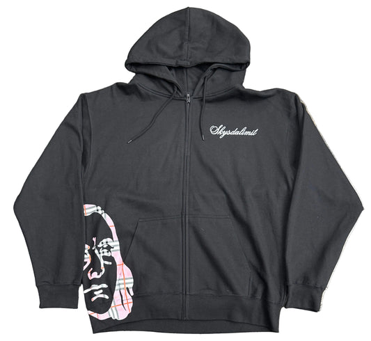 Skys Da Limit Black/Pink Benburry Zip Up