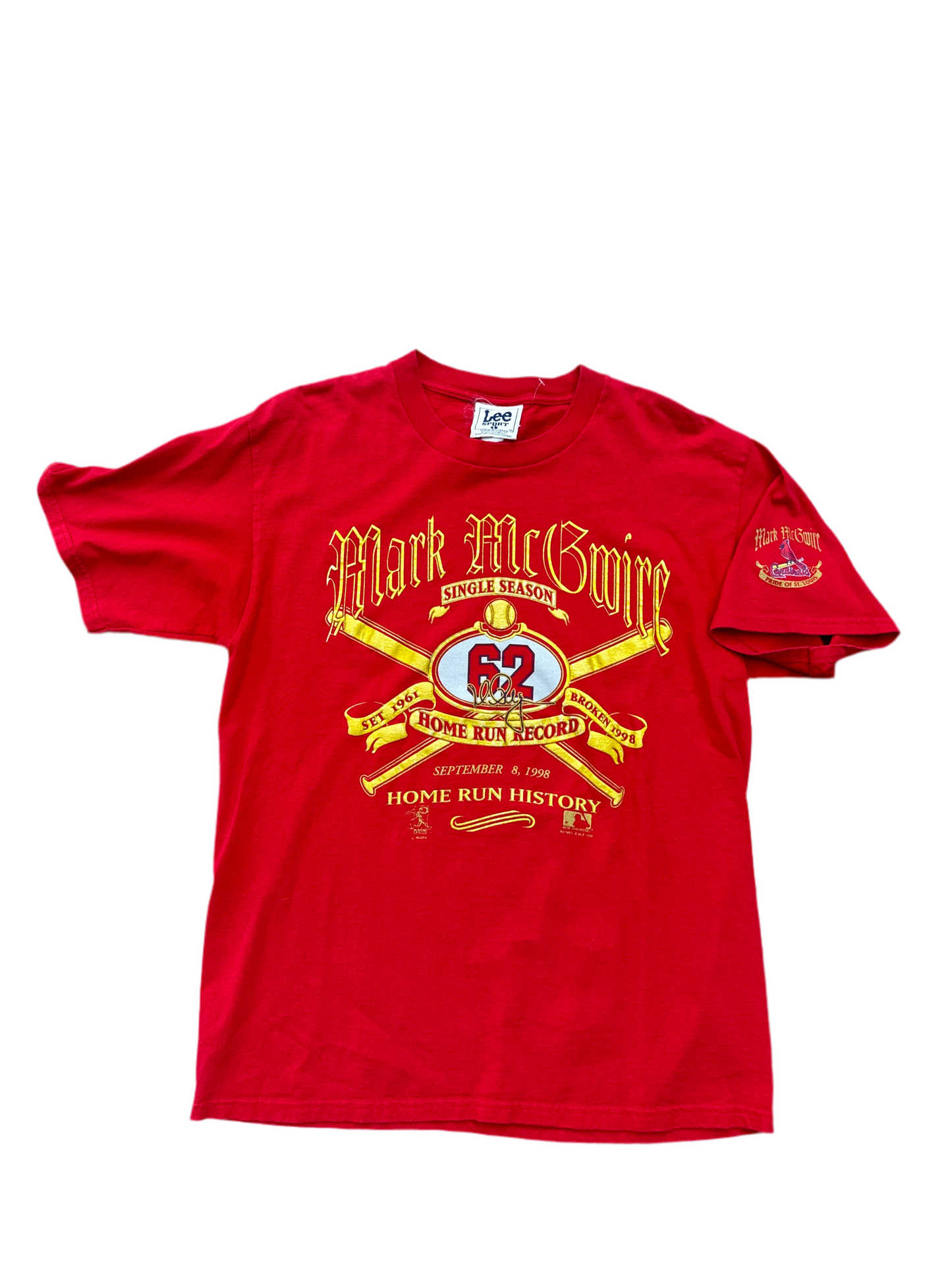 Mark Mcgwire 62 HR tee