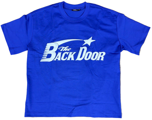 The Backdoor Classic Tee Blue/White