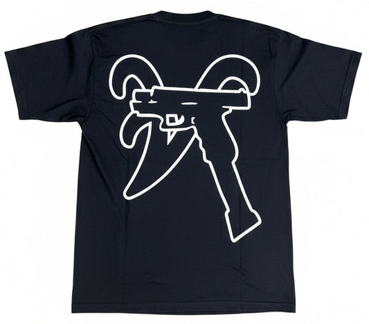 Skys Da Limit Black Classic Logo Glock Tee