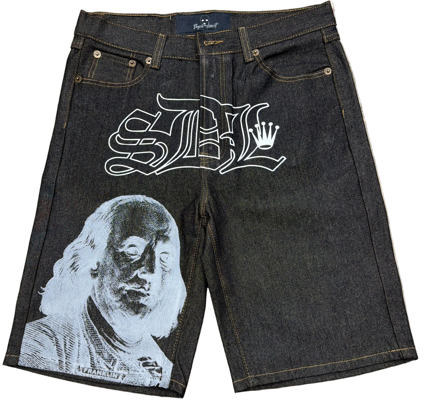 Skys Da Limit Charcoal Jorts
