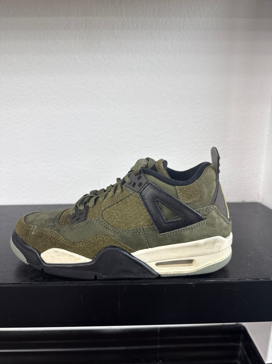 Preowned Jordan 4 Retro SE Craft Medium Olive