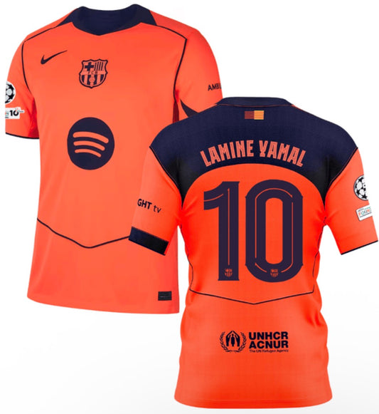Barcelona 2025/26 Lamine Yamal Alternate Jersey