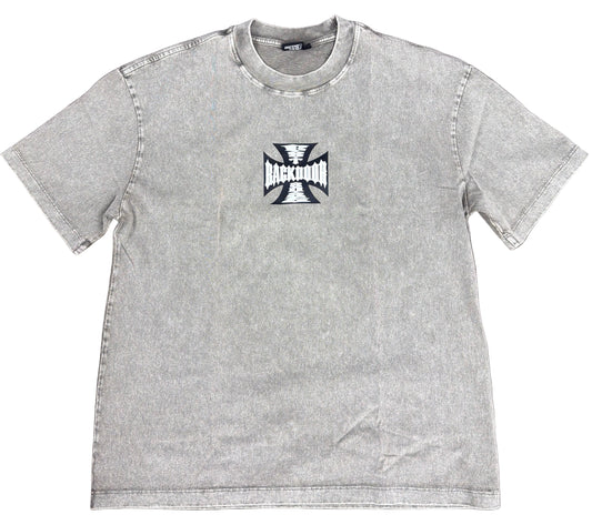 The Backdoor Biker Tee Oreo/Black/White