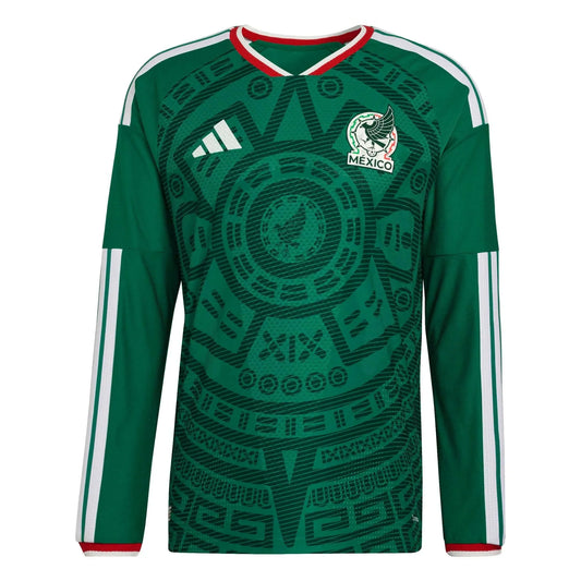 Mexico Green 2026 World Cup Home Jersey Long Sleeve