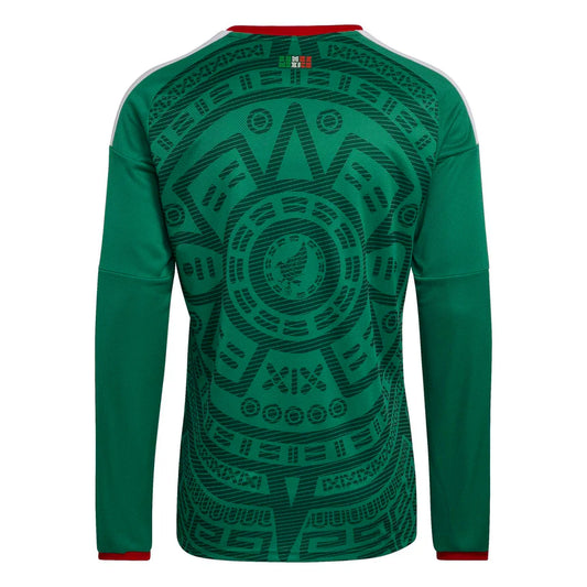 Mexico Green 2026 World Cup Home Jersey Long Sleeve