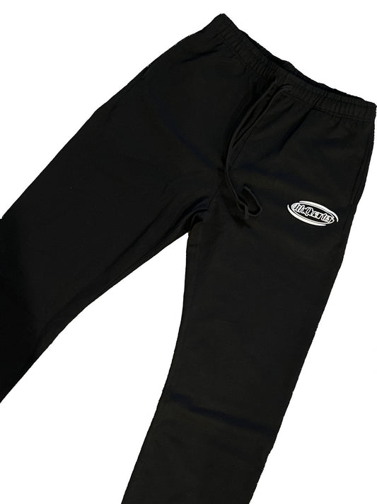 4th Quarter Essentials Black/White Sweatpants