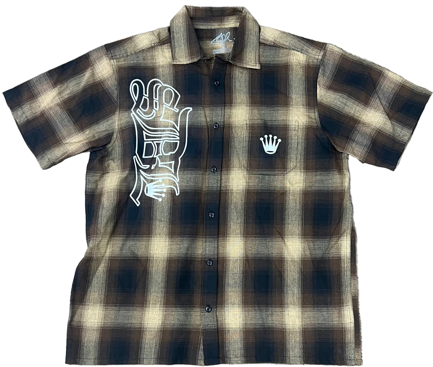 Skys Da Limit Chapo Flannel Brown