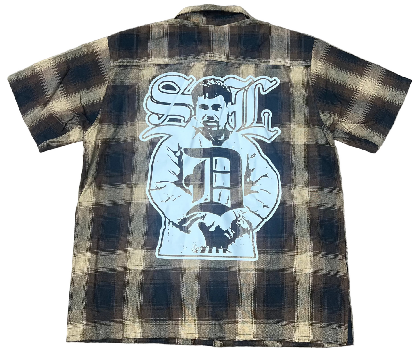 Skys Da Limit Chapo Flannel Brown