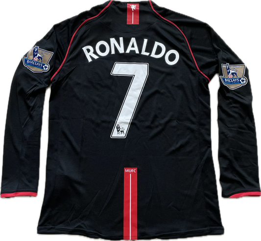 Manchester United Ronaldo 2008 Black Jersey