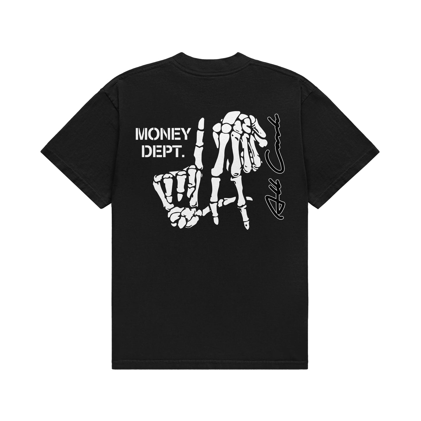 Money Dept. MD vs All Cash Skeleton Tee