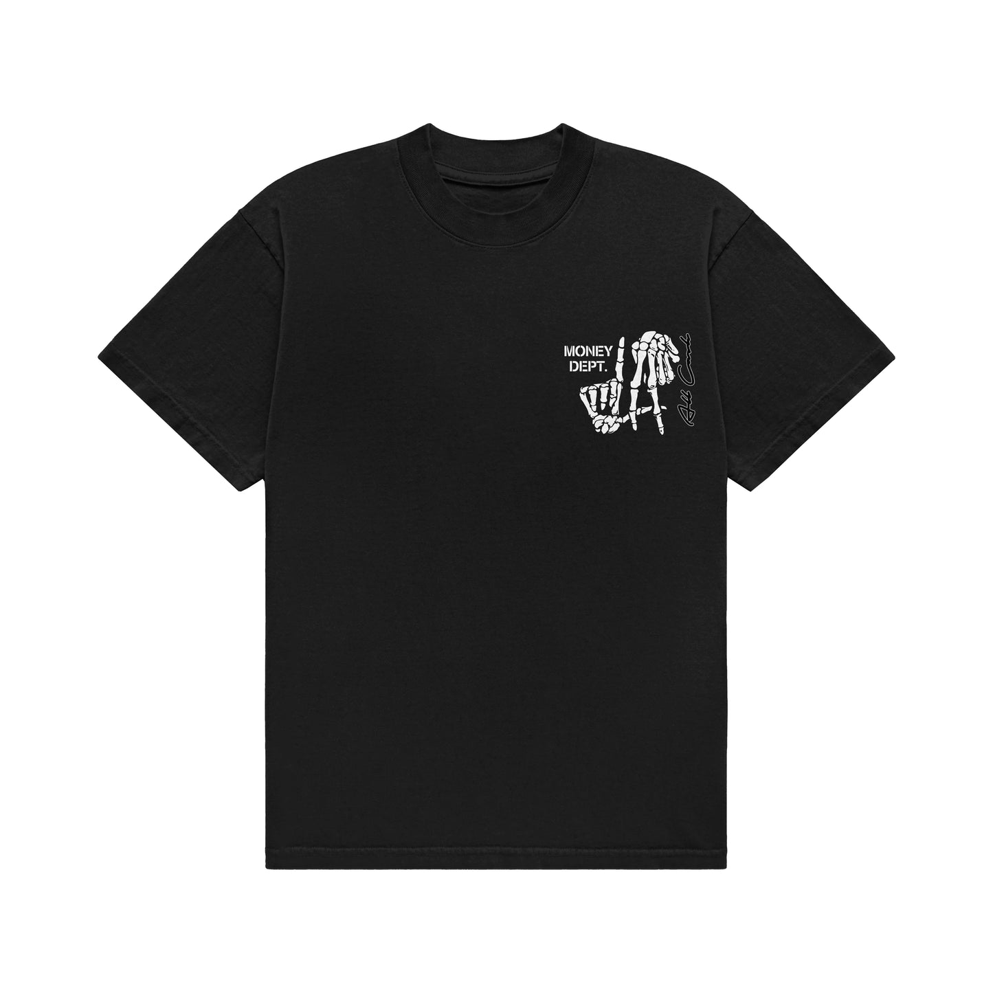 Money Dept. MD vs All Cash Skeleton Tee