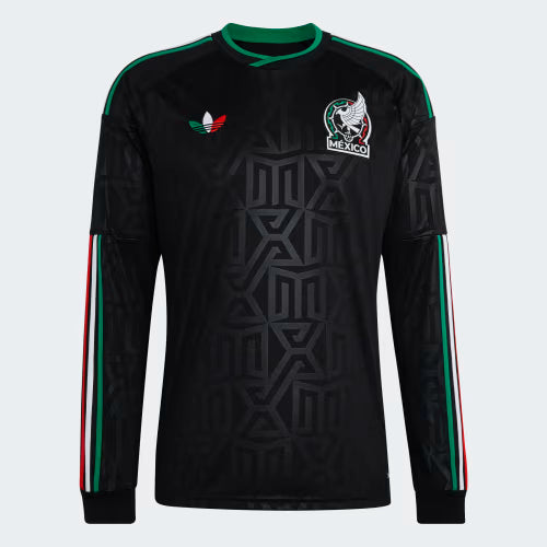 Mexico Black Long Sleeve 2026 World Cup Jersey