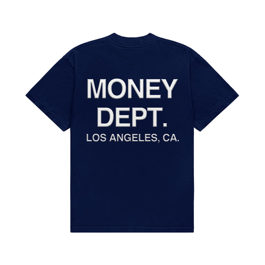 Money Dept. Navy Classic Tee
