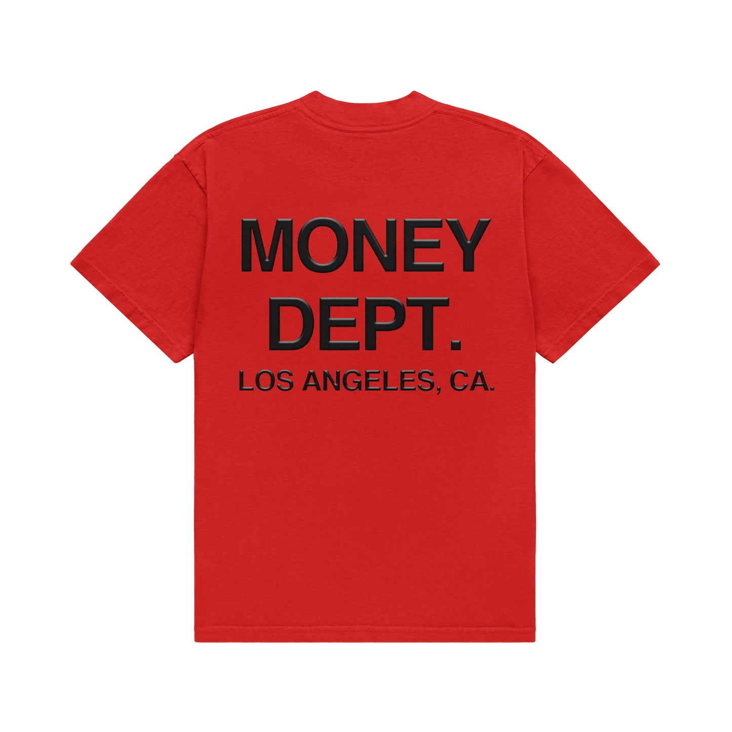 Money Dept. Red/Black Classic Tee