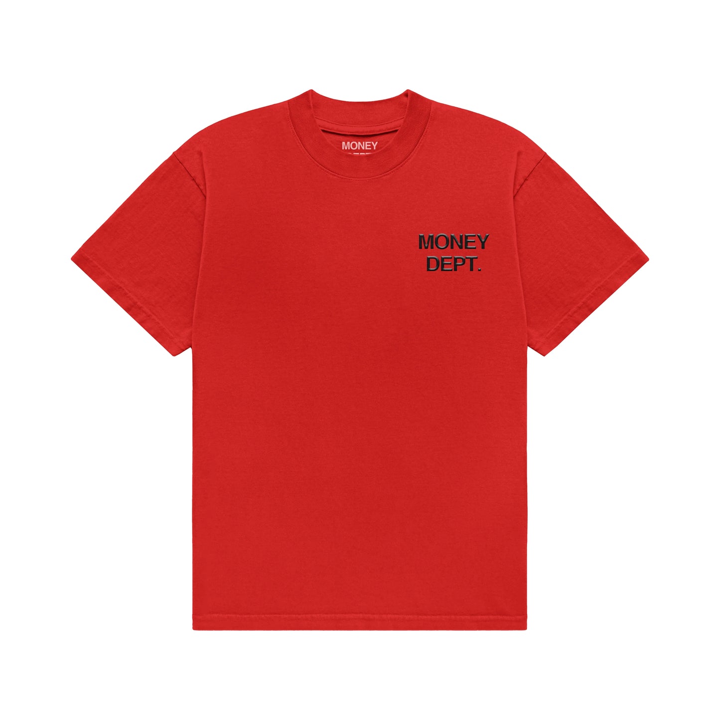 Money Dept. Red/Black Classic Tee
