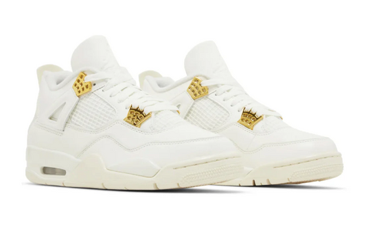 Jordan 4 Retro Metallic Gold (Women's)