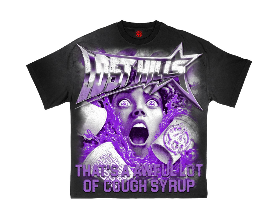 Lost Hills ALOCS Cup Spill Tee Black