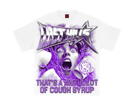 Lost Hills ALOCS Cup Spill Tee White