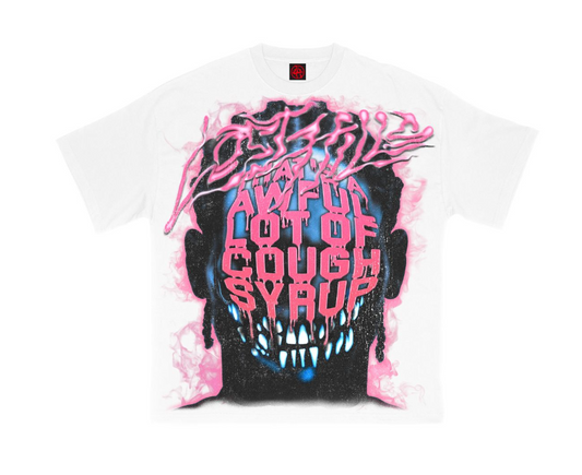 Lost Hills ALOCS Drip Tee White