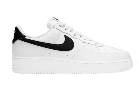 Nike Men's Air Force 1 '07  White/Black