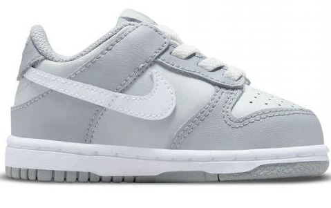 Nike Dunk Low TD Gray/White Infant