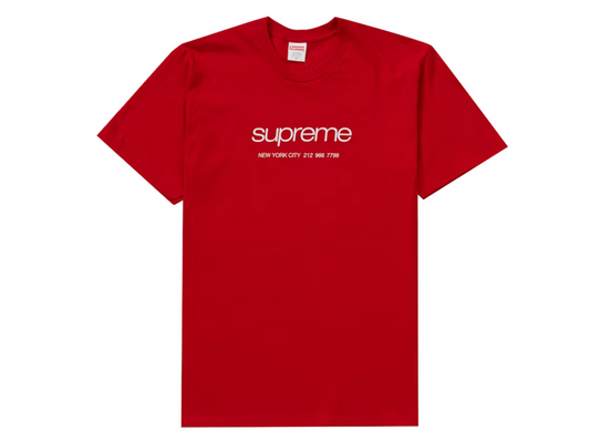Supreme Shop Tee Red