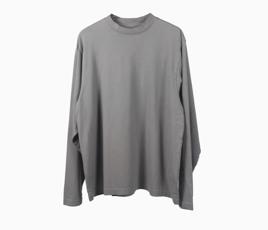 Yzy Gap Unreleased Long Sleeve Light Grey