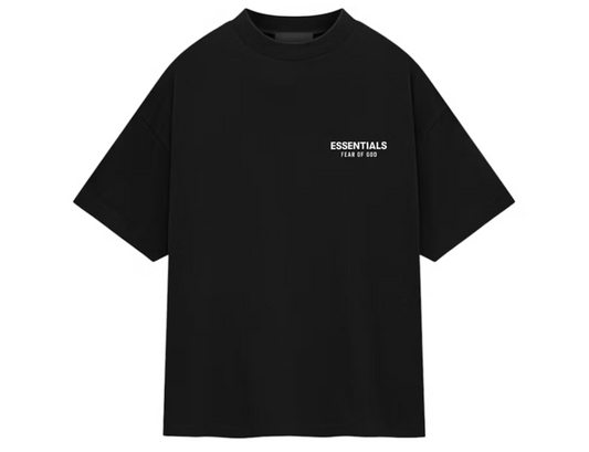 Fear of God Essentials Jersey Crewneck T-Shirt Black