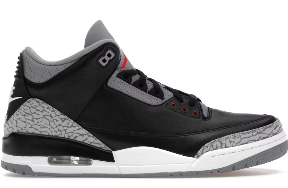 Jordan 3 Retro Black Cement (2024)