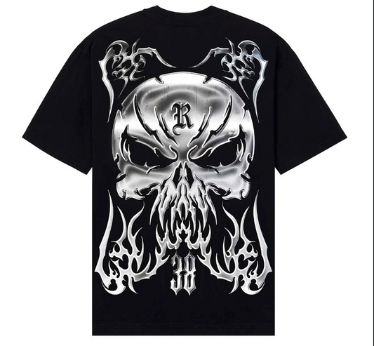 Revenge Chromed Out Tee Black