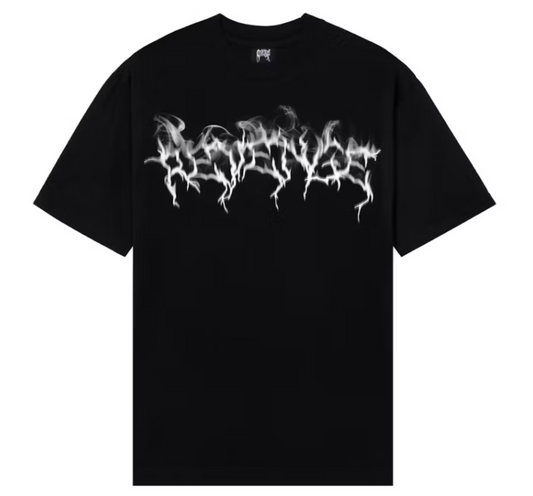 Revenge Smoke Lightning Tee Black
