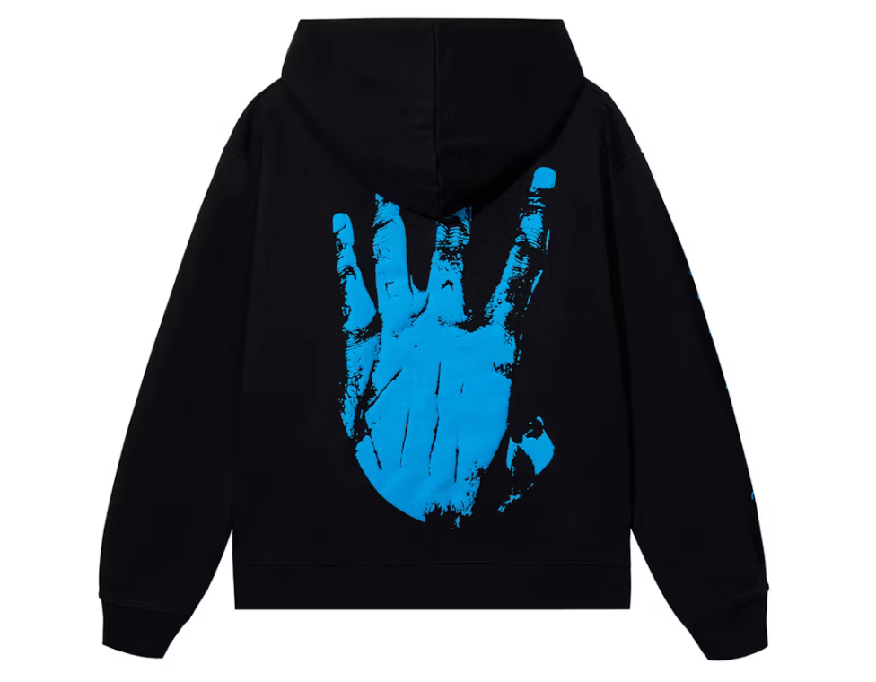 Revenge XXXTentacion Lightning Hoodie Black/Blue