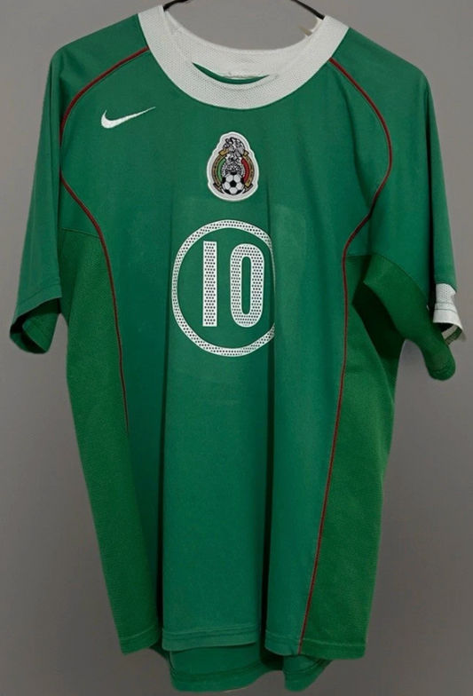 Mexico Blanco t90 Green Jersey