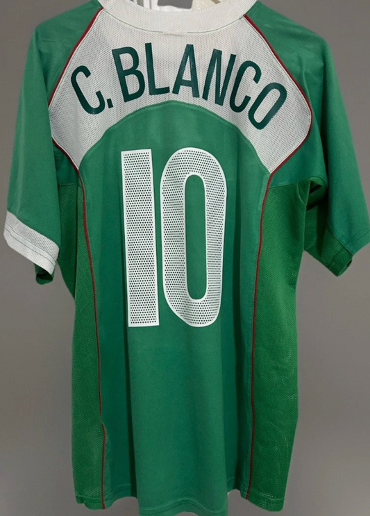Mexico Blanco t90 Green Jersey